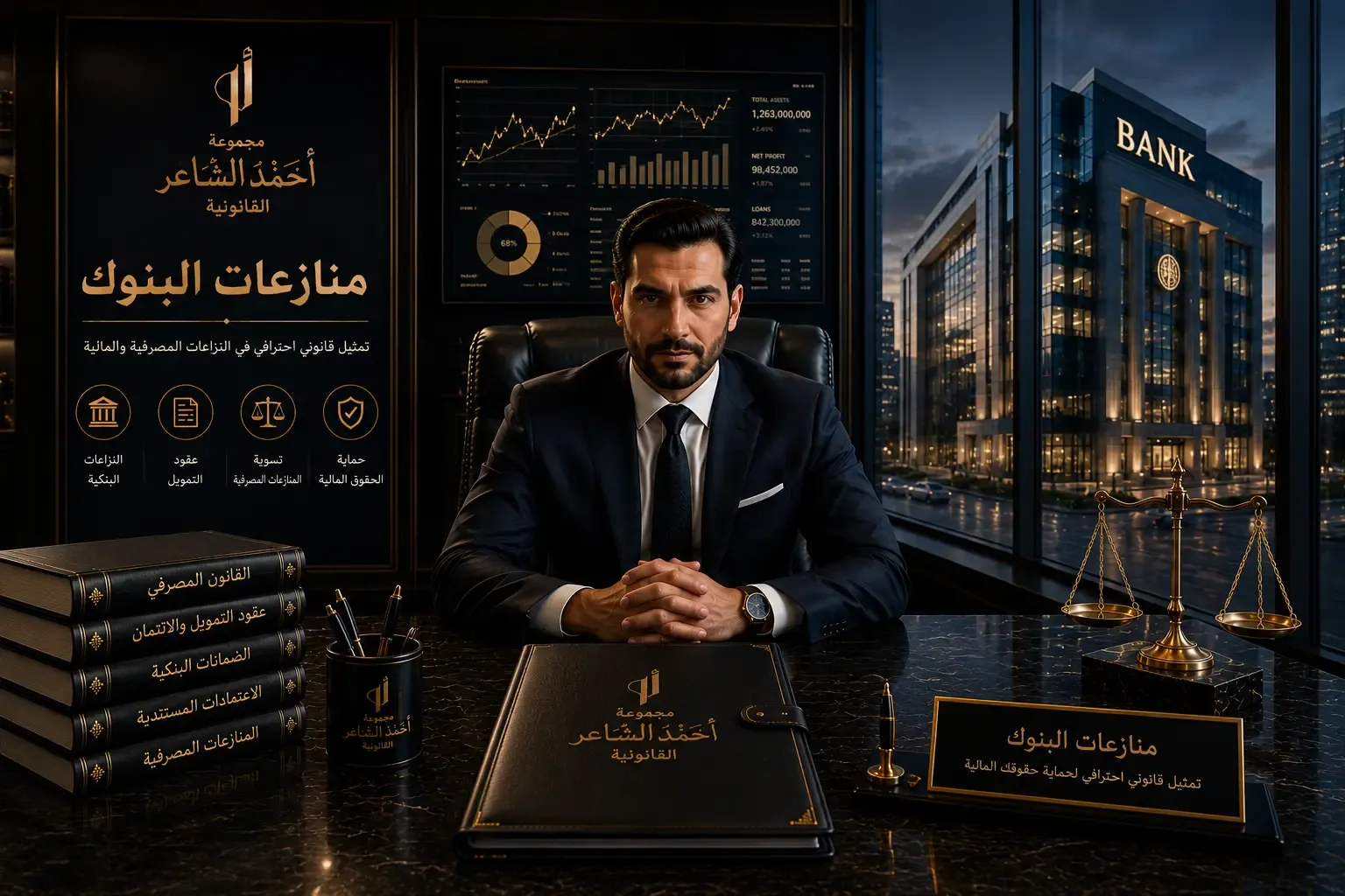 قضايا التمويل ومنازعات البنوك