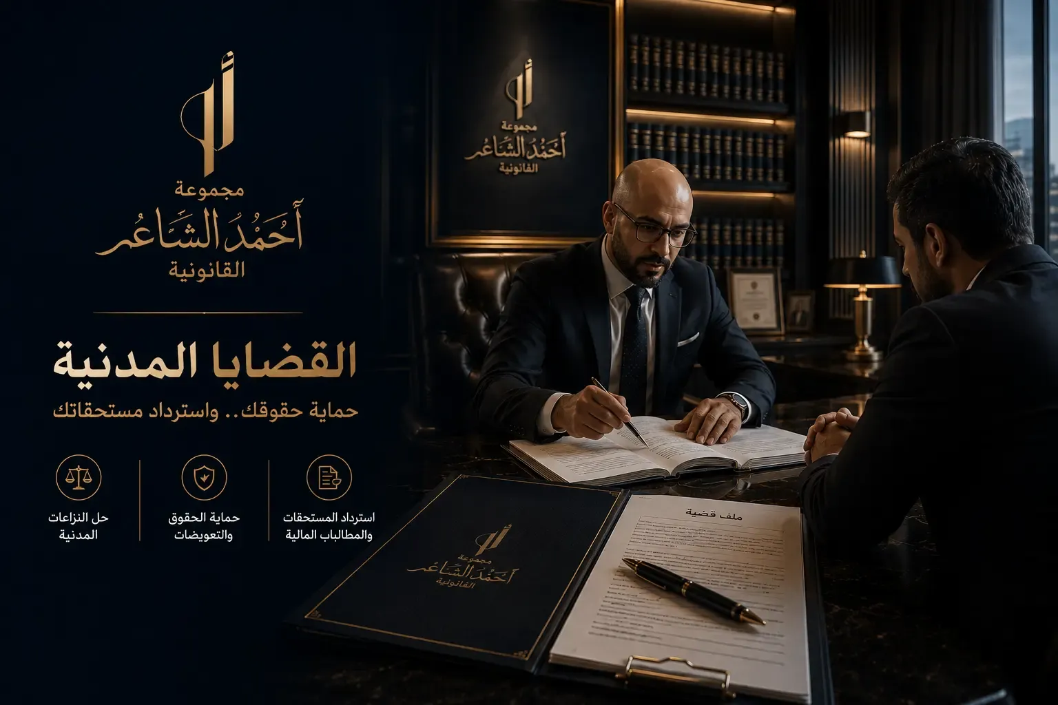 خدمات القضايا المدنية وحماية الحقوق القانونية