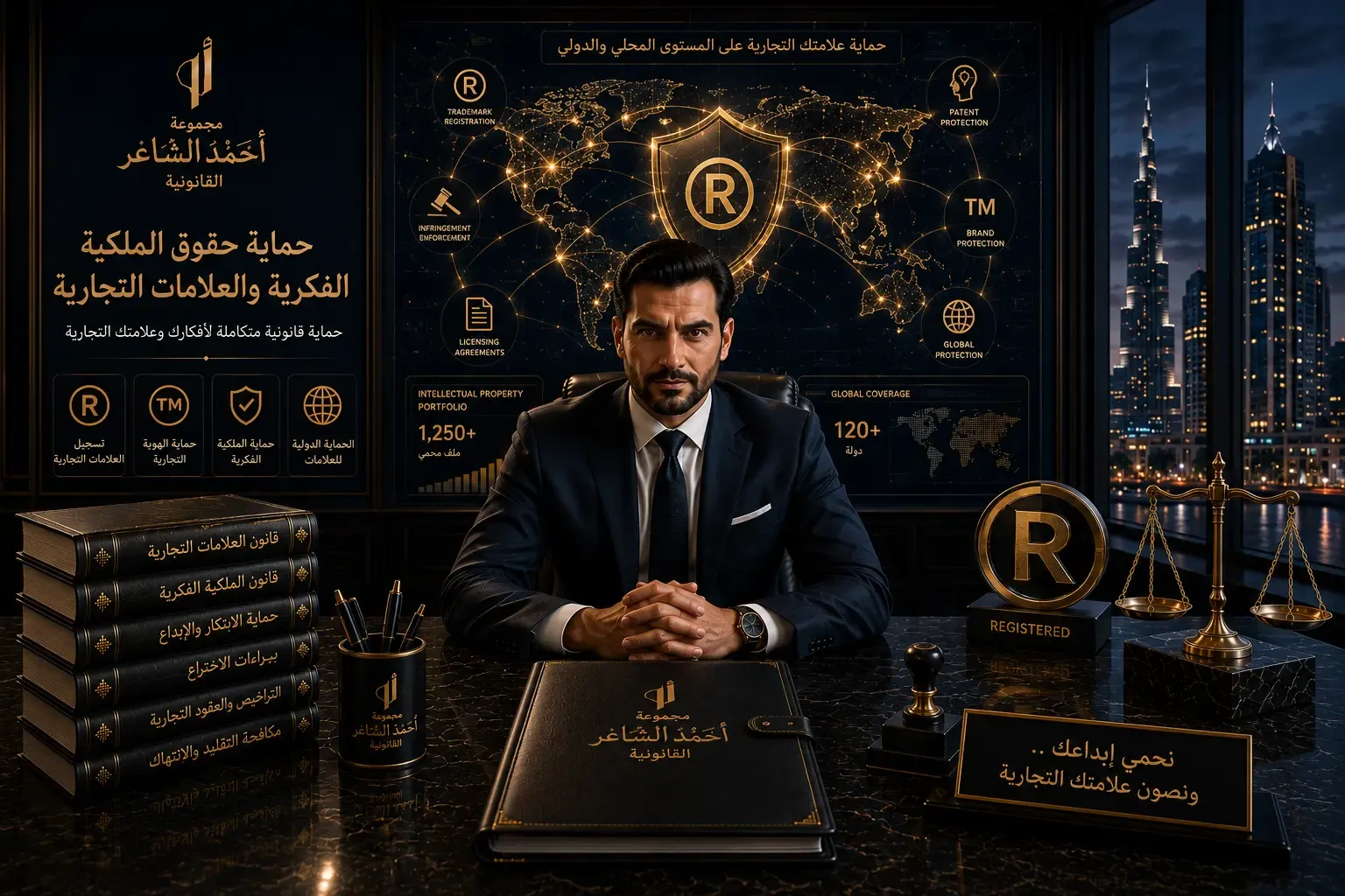 حماية العلامات التجارية وحقوق الملكية الفكرية